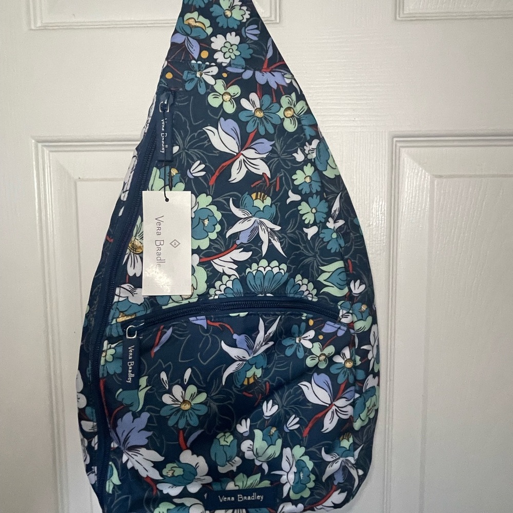 Floral Pattern Vera Bradley Crossbody Bag